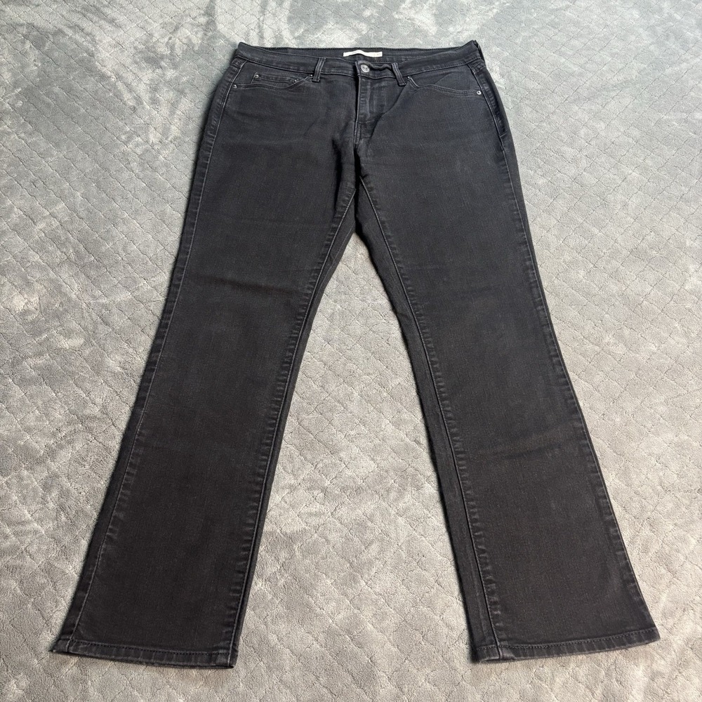 Levi's 505 Women's Black Straight Leg Jeans W30 L30